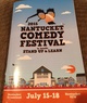 Nantucket Comedy Festival pamphlet