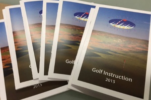 Golf brochures